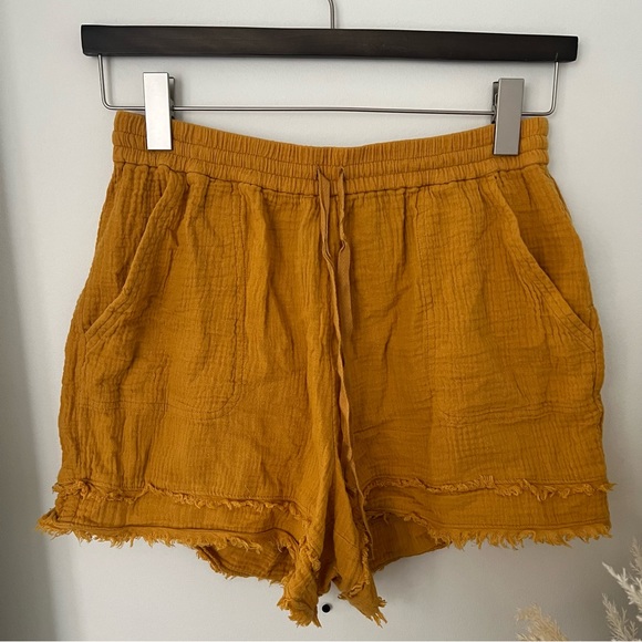 Anthropologie Pants - Anthropologie High Waist Cotton Shorts